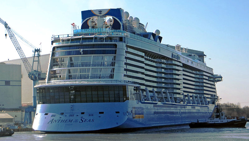 Anthem of the Seas in Dock
